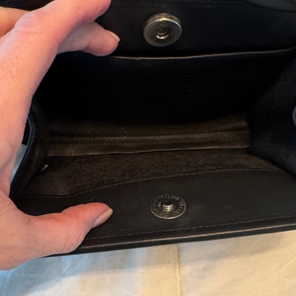 Vintage Coach Black Disco Mini Bag -9048 - Picture 3 of 7